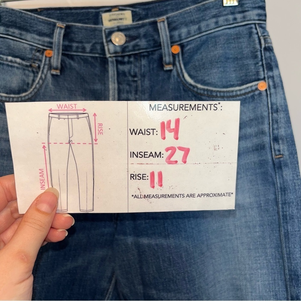 Citizens of Humanity Liya High Rise Classic Fit Crop Jeans - Picture 13 of 13